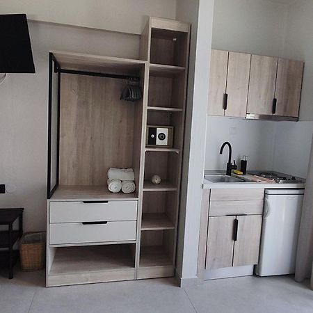 Nostos Studios Golden Beach Khrysi Ammoudia Eksteriør bilde