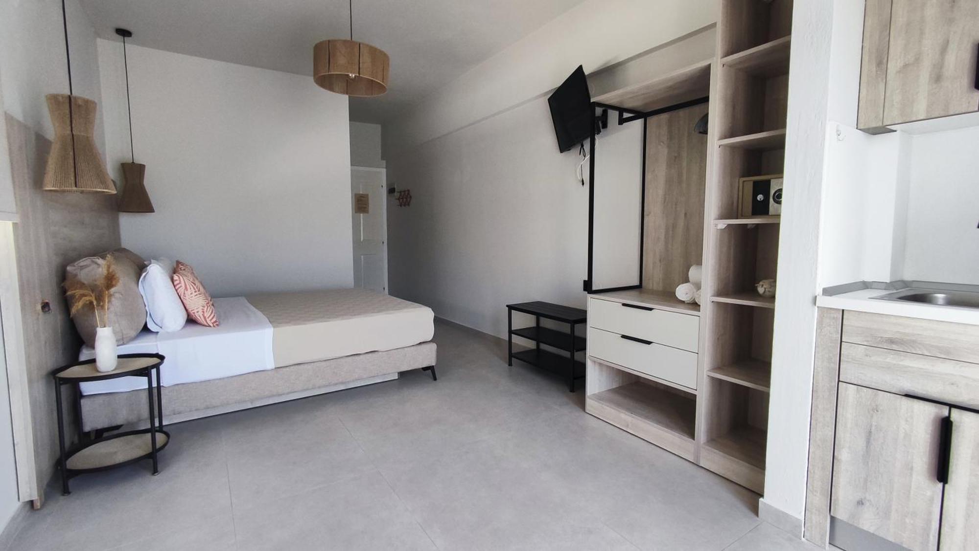 Nostos Studios Golden Beach Khrysi Ammoudia Eksteriør bilde